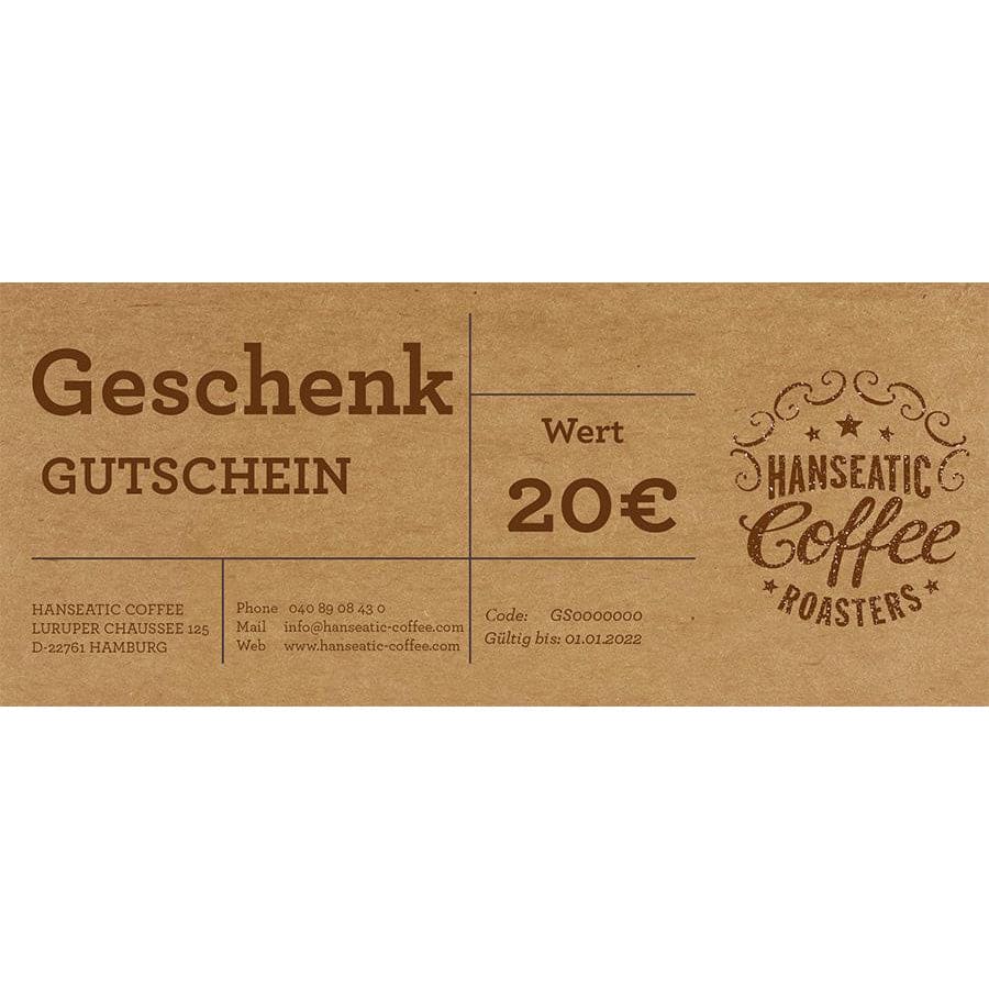 Geschenkgutschein – Company Hanseatic Coffee