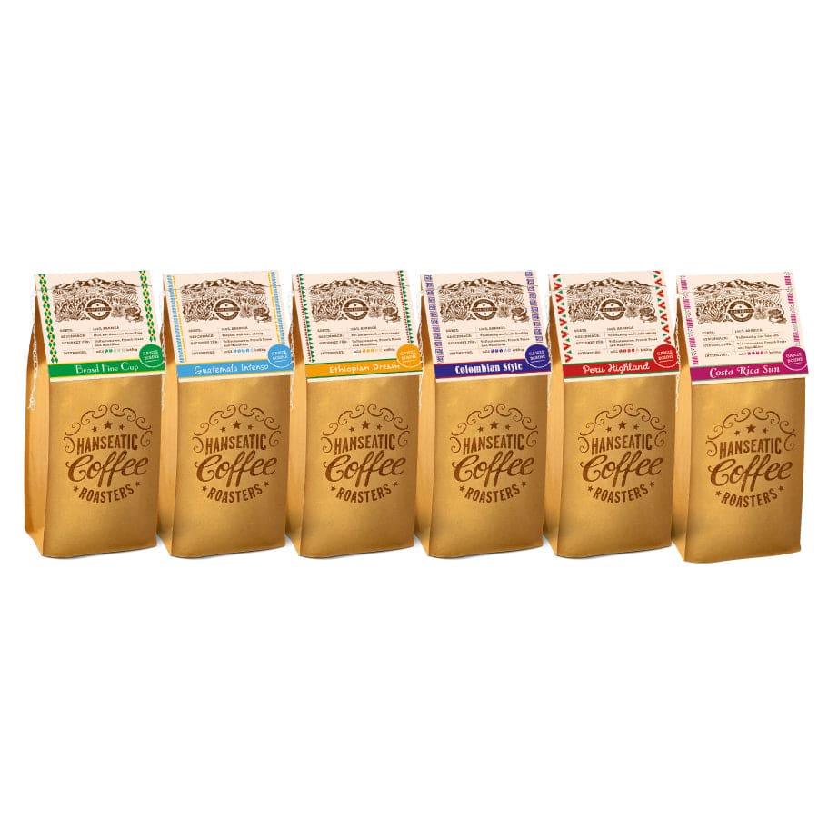 Probierpaket "Single Origins" - Hanseatic Coffee Company