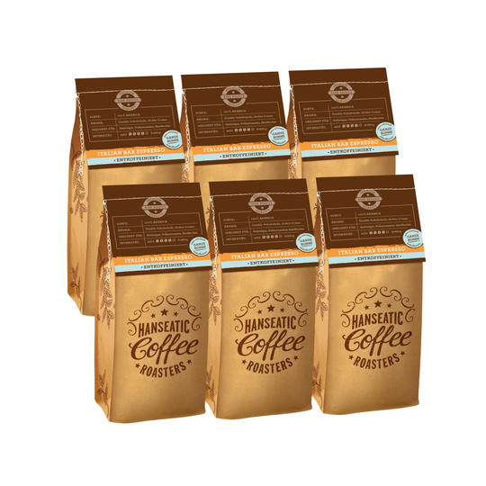 Italian Bar Espresso Entkoffeiniert  | Vorteilspakete