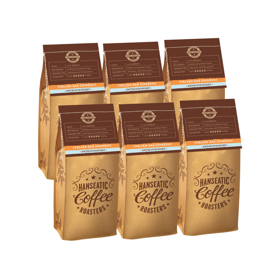 Italian Bar Espresso Entkoffeiniert  | Vorteilspakete