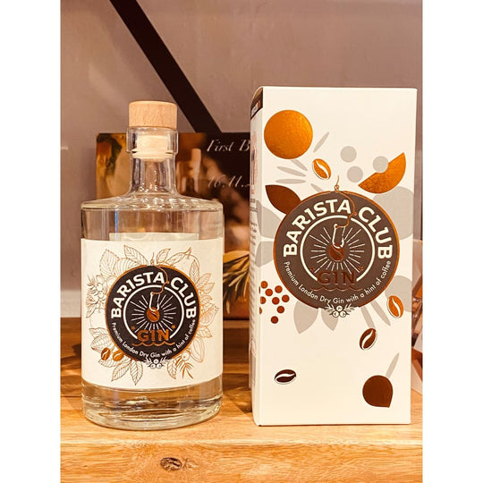 Barista Club London Dry Gin  in Geschenkverpackung - Hanseatic Coffee Company 